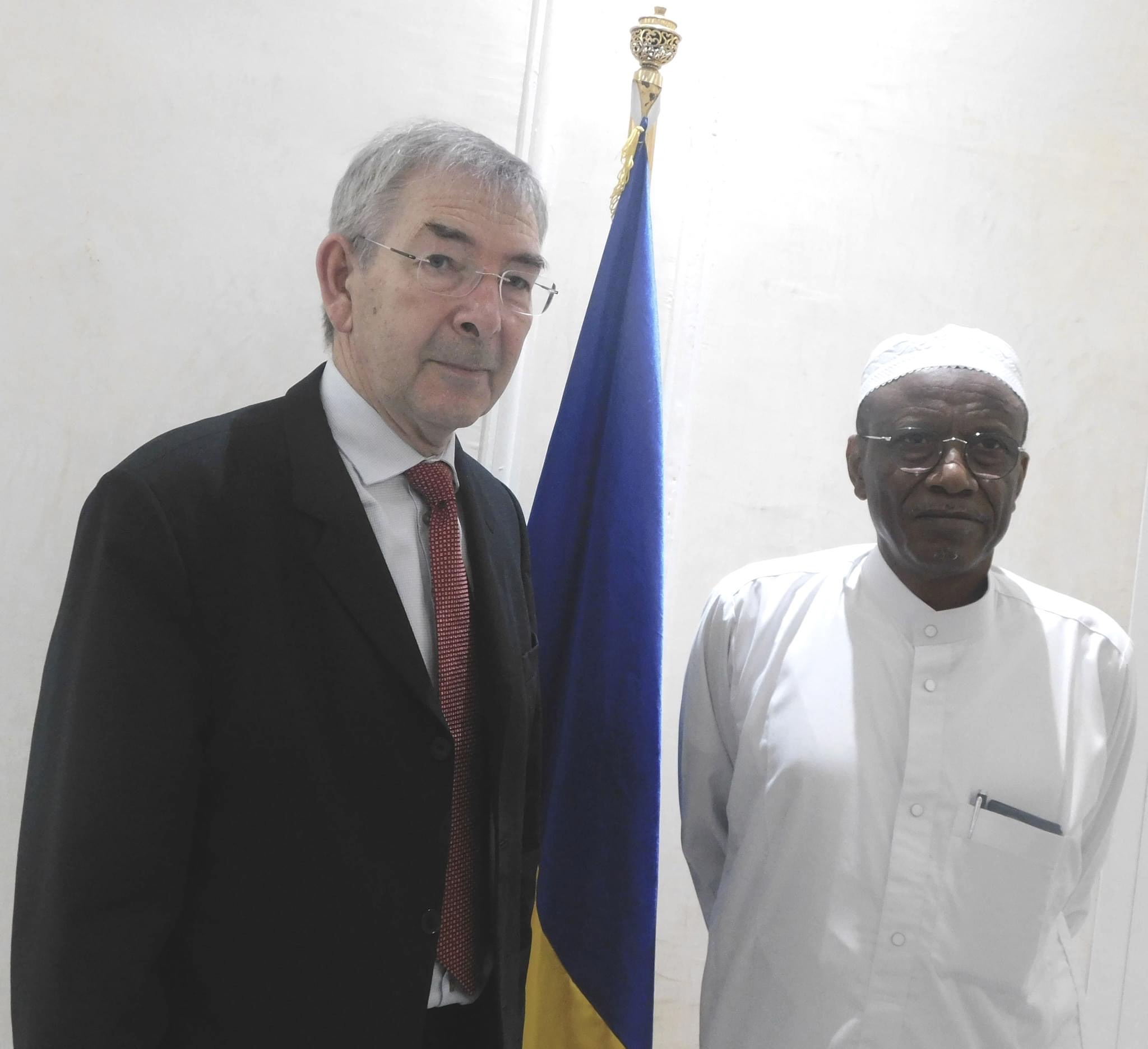 Environnement : le Ministre Mahamat Abdelkerim Hanno a reçu Dr Christian Ruck, Facilitateur de la République Fédérale d’Allemagne du partenariat pour les Forêts du Bassin du Congo (PFBC)