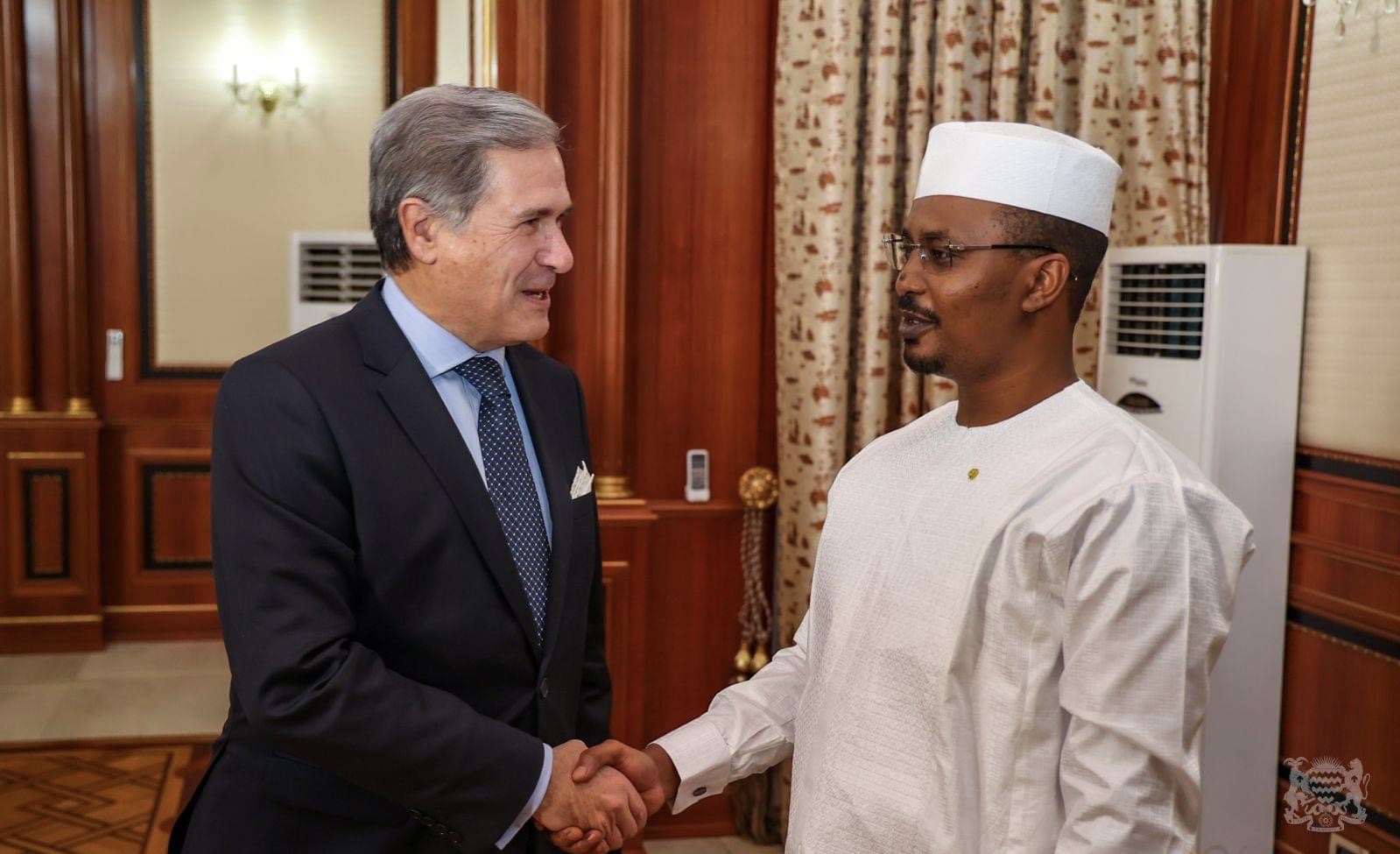 L’envoyé spécial de la France pour la Corne de l’Afrique reçu par le Président de Transition, Gal. Mahamat I.D.I