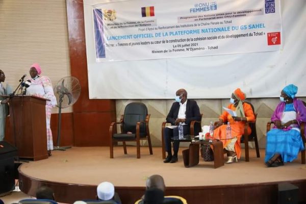 Lancement de la Plateforme nationale des femmes du G5 Sahel au Tchad.