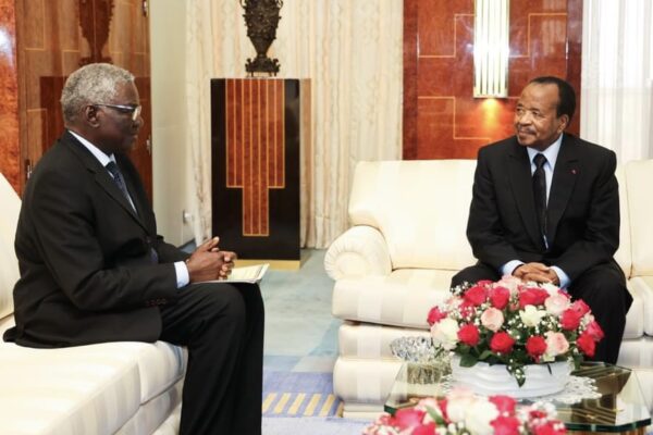 Tchad- Cameroun : une délégation ministérielle  reçue par le Président Paul Biya 