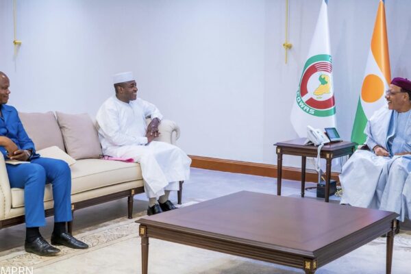 Tchad -Niger : l’ambassadeur du Tchad au Niger a été reçu par le président Mohamed Bazoum 