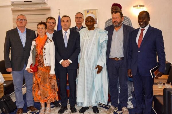 La FENOPS du Tchad et une délégation de Saône-et-Loire reçues par le Premier Ministre 