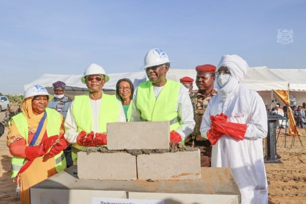 Justice: pose de la première pierre pour la construction du futur Palais de Justice de N’Djamena